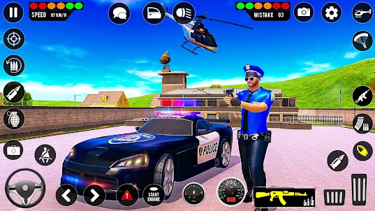 Polícia Carro Jogos - Jogo