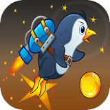 Flying Penguins Game in The sky icon