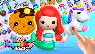 Game screenshot Squishy Magic: 3D Toy Coloring mod apk