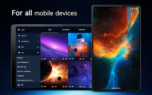 Screenshot of Space Wallpapers PRO