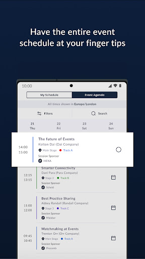 Android application LTA’s ULTRA Summit screenshort