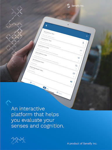 Screenshot of SensifyAware