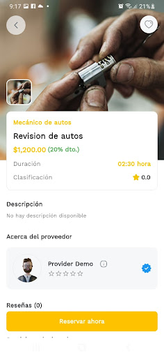 Jalo servicios Screen 2
