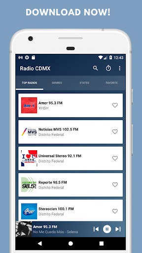 Radio Mexico City - CDMX FM AM Screen 2