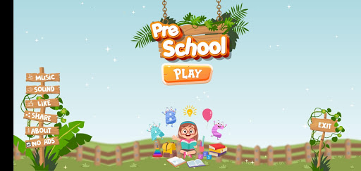 Android application Kids Preschool learning screenshort