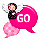 GO SMS - Polka Dot Angel icon