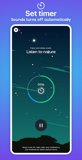 Screenshot of Sleep Sounds - relaxing music