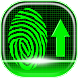 Fingerprint Lock Screen App Sim icon