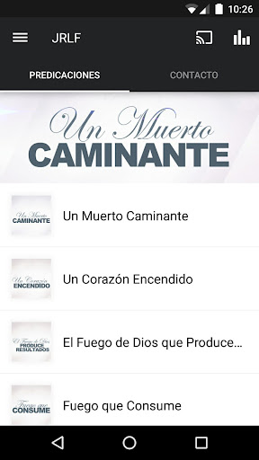 Android application Jesucristo Restaurando la Fam. screenshort