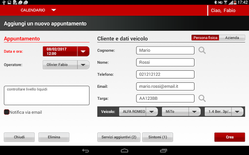 AdGiadi Calendario Screen 2