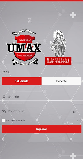 Android application Portal de Información UMAX screenshort