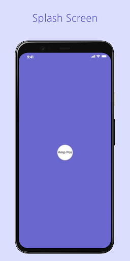 Android application AMP POS screenshort