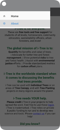 i-Tree Screen 3
