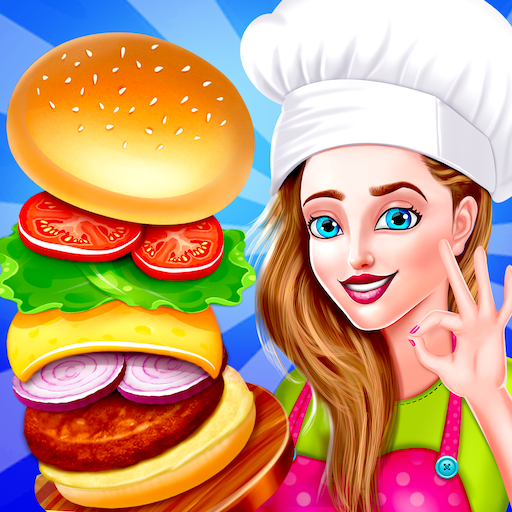 Cooking in Kitchen Food Games logo