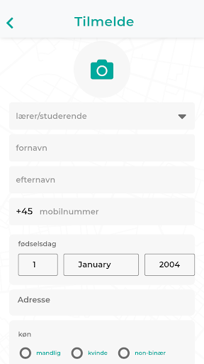 Android application logbog screenshort