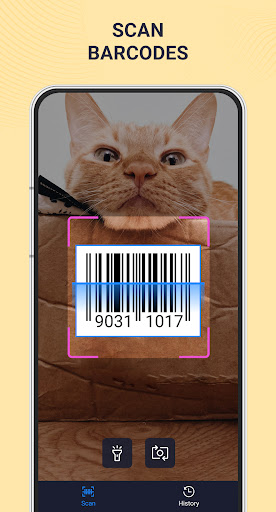 Android application QR Code & Barcode Scanner App screenshort