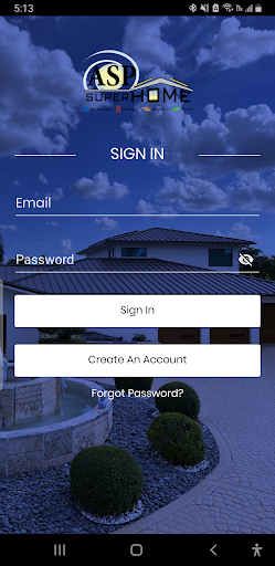 ASP SuperHome Screen 2