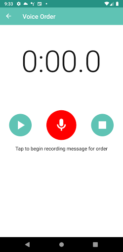 OrderM8 Screen 2