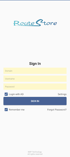 Android application Route2Store Capture screenshort