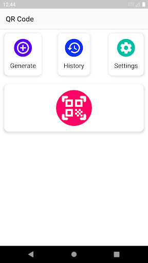Android application QR Code screenshort
