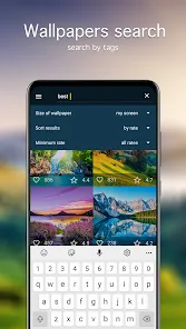 Landscape 4K-video para Android baixar grátis. O papel de parede