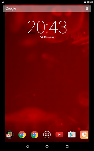 Red Jellyfish Live Wallpaper
