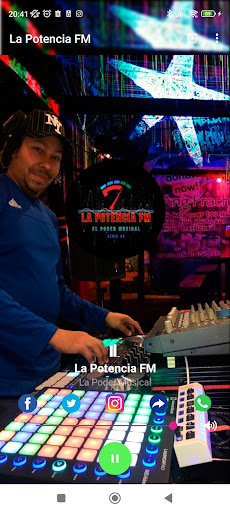 La Potencia Fm Screen 2