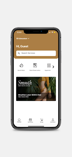 Android application External Affairs Medical Spa screenshort