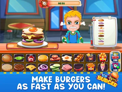 Burger Maker - Trò chơi trẻ em