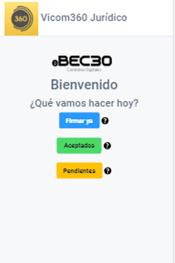 eBEC30 Screen 2