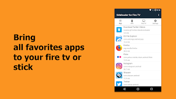 Sideloader for Fire TV - sideload apps to fire tv