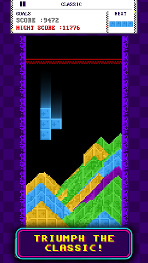 Android application Sand Block Puzzle: Setris screenshort