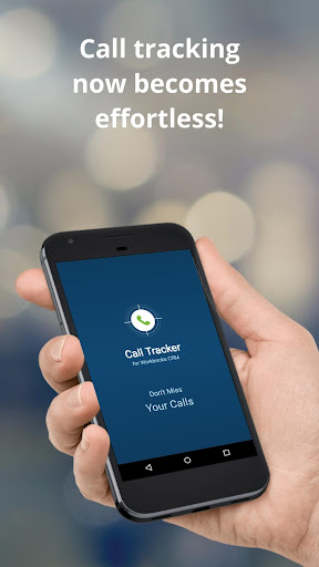 Android application Workbooks CRM Call Tracker screenshort