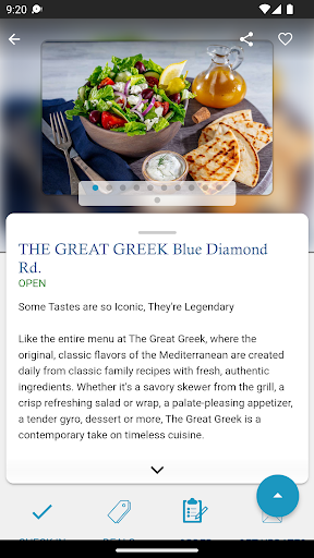 DBC Tech Restaurant App Screen 3