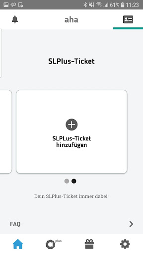 aha info | card | plus Screen 2