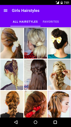 Girls Hairstyles Step by Step Screen 3