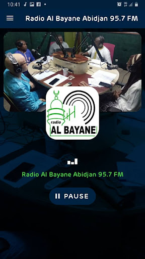 Android application Radio Al Bayane FM Abidjan screenshort