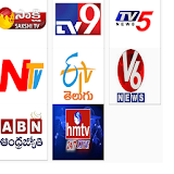 Telugu news live icon