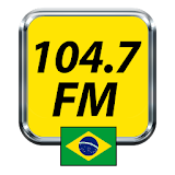 Radio 104.7 fm Radio FM Brasil Online Free Radio icon