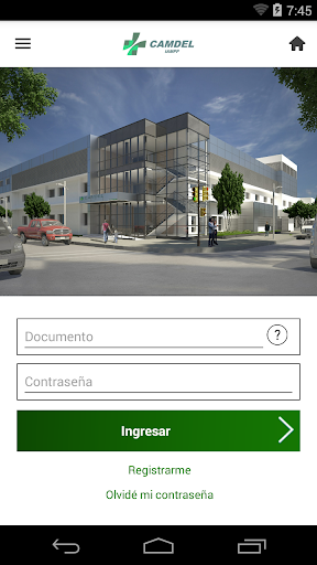 Android application CAMDEL IAMPP screenshort