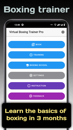 Android application Virtual Boxing Trainer Pro screenshort