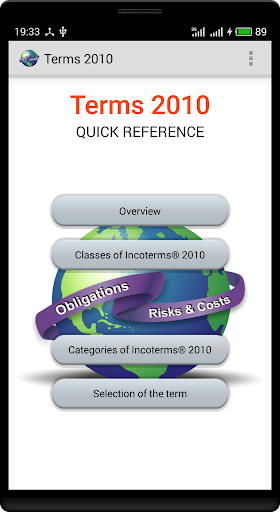 Android application Terms 2010 screenshort