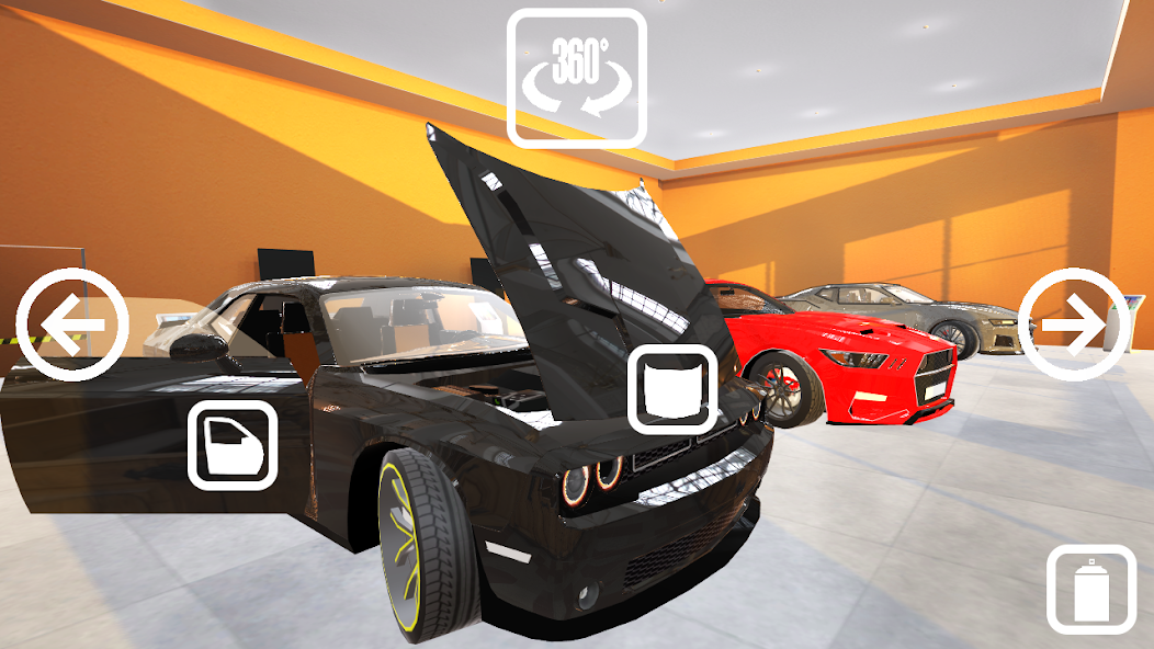 Симулятор Muscle Car 1.22 APK + Мод (Unlimited money) за Android