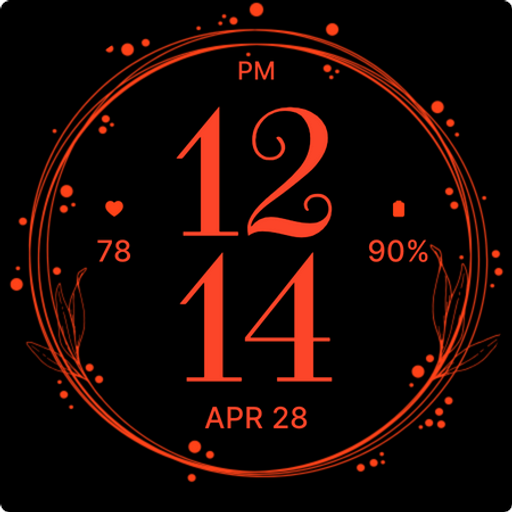 Beauty Floral Watch Face screenshot 5