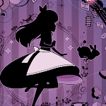 Cover Image of डाउनलोड Alice's Nighttime Tea Theme 1.0 APK