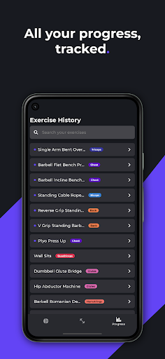 Screenshot of MyARC Fitness