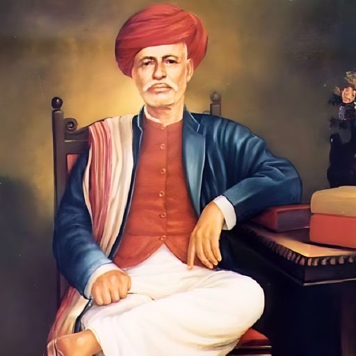 शेतकर्‍याचा असूड Mahatma Phule logo