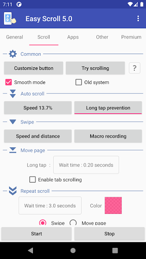 Easy Scroll Screen 3