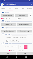screenshot of Easy Scroll
