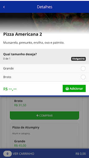 Pizzaria Lancheria Cabral Screen 3
